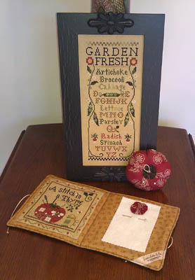 LHN Fresh from the Garden Pincushion and Needlebook